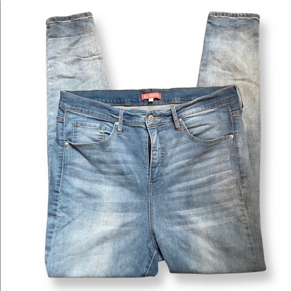 All worthy by Hunter McGrady high waisted skinny jeans 18W - Picture 2 of 4